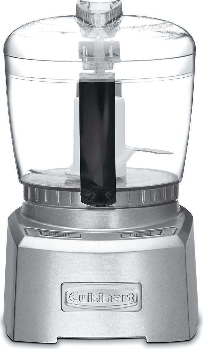 Cuisinart - Elite Collection 4-Cup (1 L) Brushed Stainless Chopper/Grinder - CH-4DCC