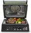 Cuisinart - FlavorBoost 8-in-1 Outdoor Electric BBQ Grill, Air Fryer & Portable Smoker - CEG-1302C
