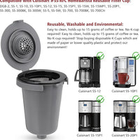 Cuisinart - HomeBarista Reusable Filter Cup - SS-RFCC
