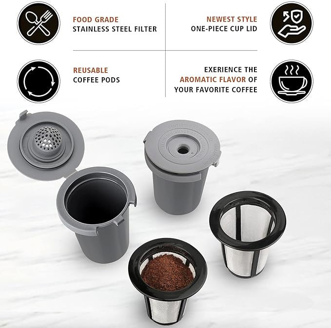Cuisinart - HomeBarista Reusable Filter Cup - SS-RFCC
