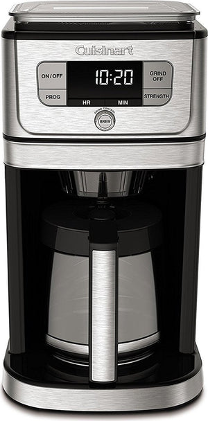 Cuisinart - NEW! 12-Cup Fully Automatic Burr Grind & Brew Coffee Maker - DGB-800C
