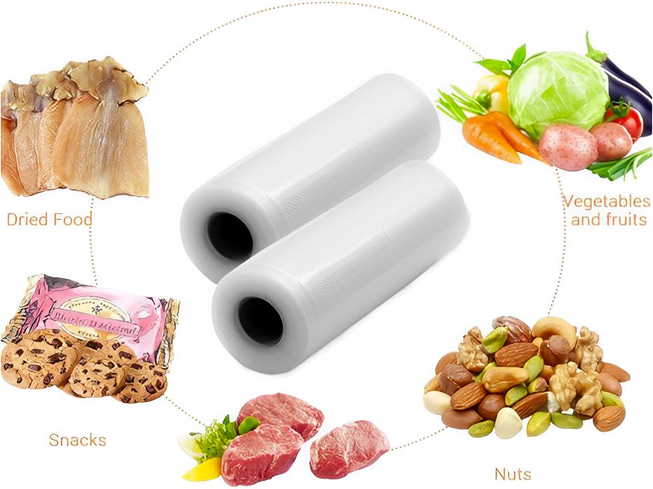 Cuisinart - Pack of 2 8" Biodegradable Vacuum Bag Rolls - VSB-BD82C