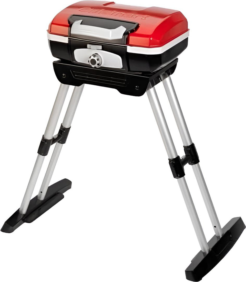 Cuisinart - Petite Gourmet Portable Gas Grill With Versastand - CGG-180-C