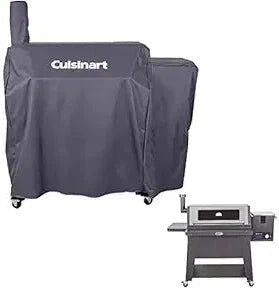 Cuisinart - Polyester Oakmont Grill Cover with Dual Side Vents - CGC-096A-C