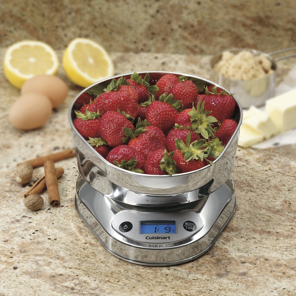 Cuisinart - PrecisionChef™ Bowl Digital Kitchen Scale - KML-KO3B