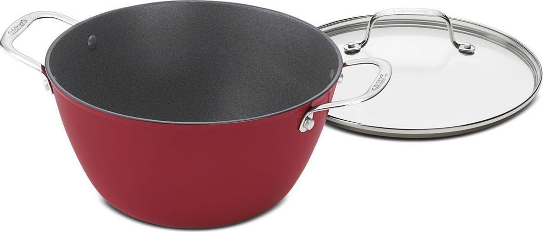 Cuisinart - Red Dutch Oven With Cover - CIL4525-26RC - DISCONTINUED