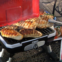 Cuisinart - Red Petite Gourmet Portable Tabletop Gas Grill - CCG-180T-C