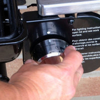 Cuisinart - Stainless Steel All Foods Roll Away Gas Grill - CGG-240-C