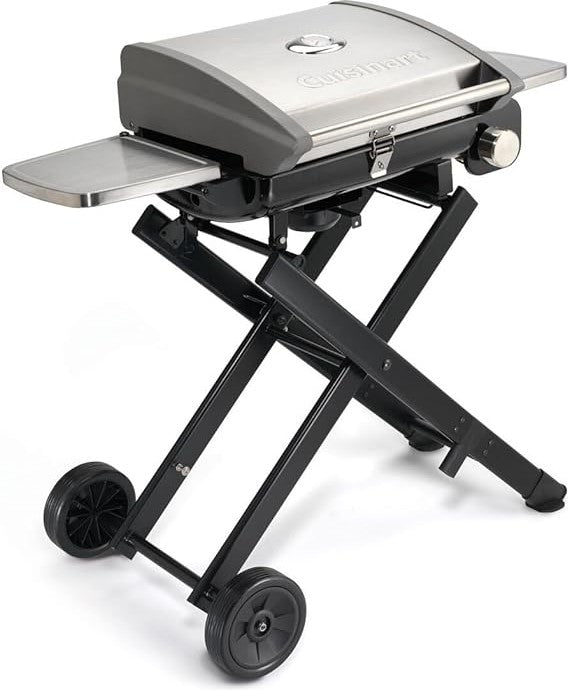 Cuisinart - Stainless Steel All Foods Roll Away Gas Grill - CGG-240-C