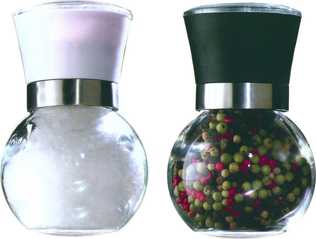 Cuisinox - 2 PC, Pack of Salt - Pepper - Or Flax Seed Mill - MIL-8000