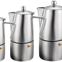 Cuisinox - 6 Cups Brushed Milano Espresso Coffee Maker - COF-M6