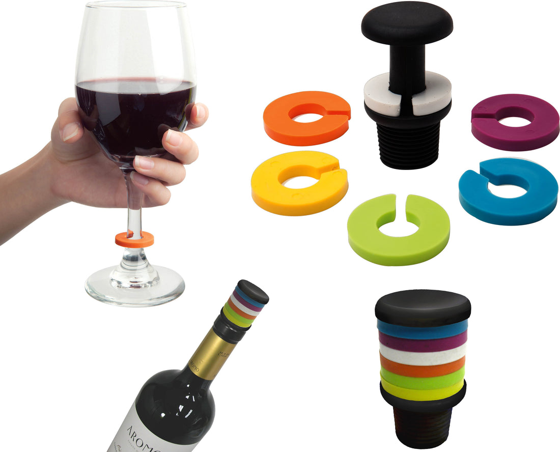 Cuisinox - Drink Marker And Stopper Set - STP-MARK