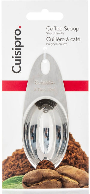 Cuisipro - 0.5 Oz Stainless Steel Short Coffee Scoop (30 ml) - 747042