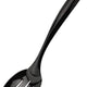 Cuisipro - 10" Black Tempo Noir Mirror Finished Slotted Spoon - 7112681