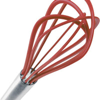 Cuisipro - 10" Red Silicone Paddle Egg Whisk (5 Wires) - 74767005 - DISCONTINUED