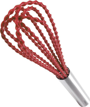 Cuisipro - 10" Red Stainless Steel Twist Egg Whisk (5 Wires) - 74767105