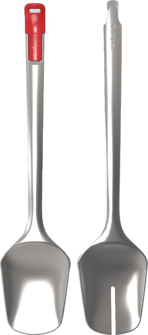 Cuisipro - 11.69" Brushed Salad Tongs (29.7 cm) - 747369