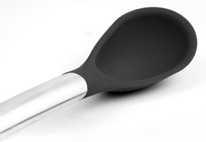 Cuisipro - 12" Black Silicone Spoon (30.5 cm) - 711250302