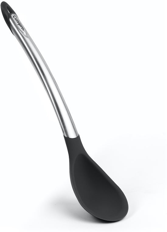 Cuisipro - 12" Black Silicone Spoon (30.5 cm) - 711250302