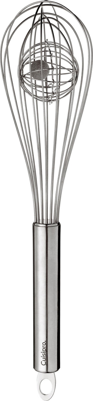 Cuisipro - 12" Stainless Steel Duo Whisk with Wire Ball - 746696