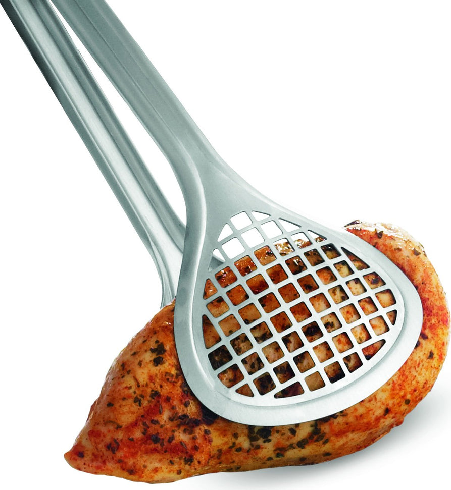 Cuisipro - 12" Stainless Steel Wide Grill/Fry Tong (30.5 cm) - 747189