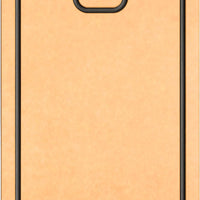 Cuisipro - 12" x 9" Natural/Slate Fibre Wood Silicone Feet Cutting Board - 74791700