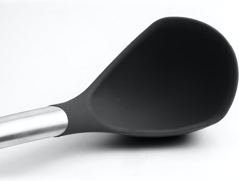 Cuisipro - 12.25" Black Silicone Ladle (31 cm) - 711250102