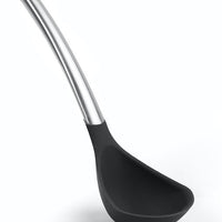 Cuisipro - 12.25" Black Silicone Ladle (31 cm) - 711250102