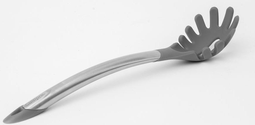 Cuisipro - 12.25" Grey Slotted Silicone Spaghetti Server (31 cm) - 711251209