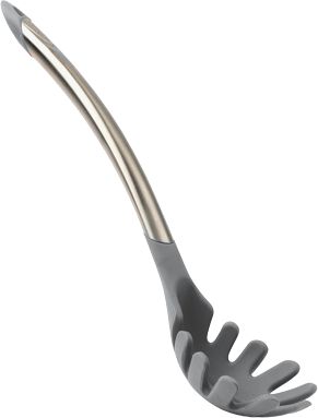 Cuisipro - 12.25" Grey Slotted Silicone Spaghetti Server (31 cm) - 711251209