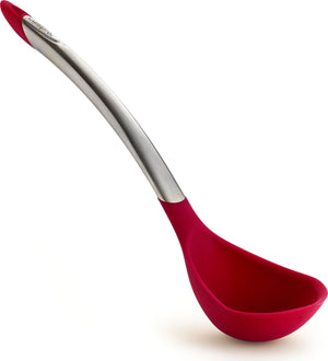 Cuisipro - 12.25" Red Silicone Ladle (31 cm) - 7112501L