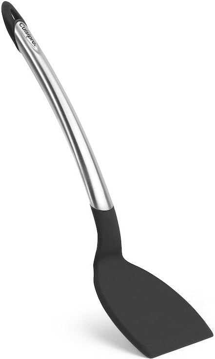 Cuisipro - 12.5" Black Silicone Turner (32 cm) - 711250202