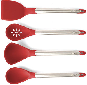 Cuisipro - 12.5" Red Silicone Tool Set (31.75 cm) - 711250005