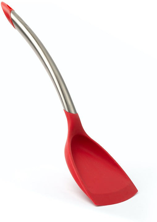 Cuisipro - 12.5" Red Silicone Wok Turner (32 cm) - 7112514L