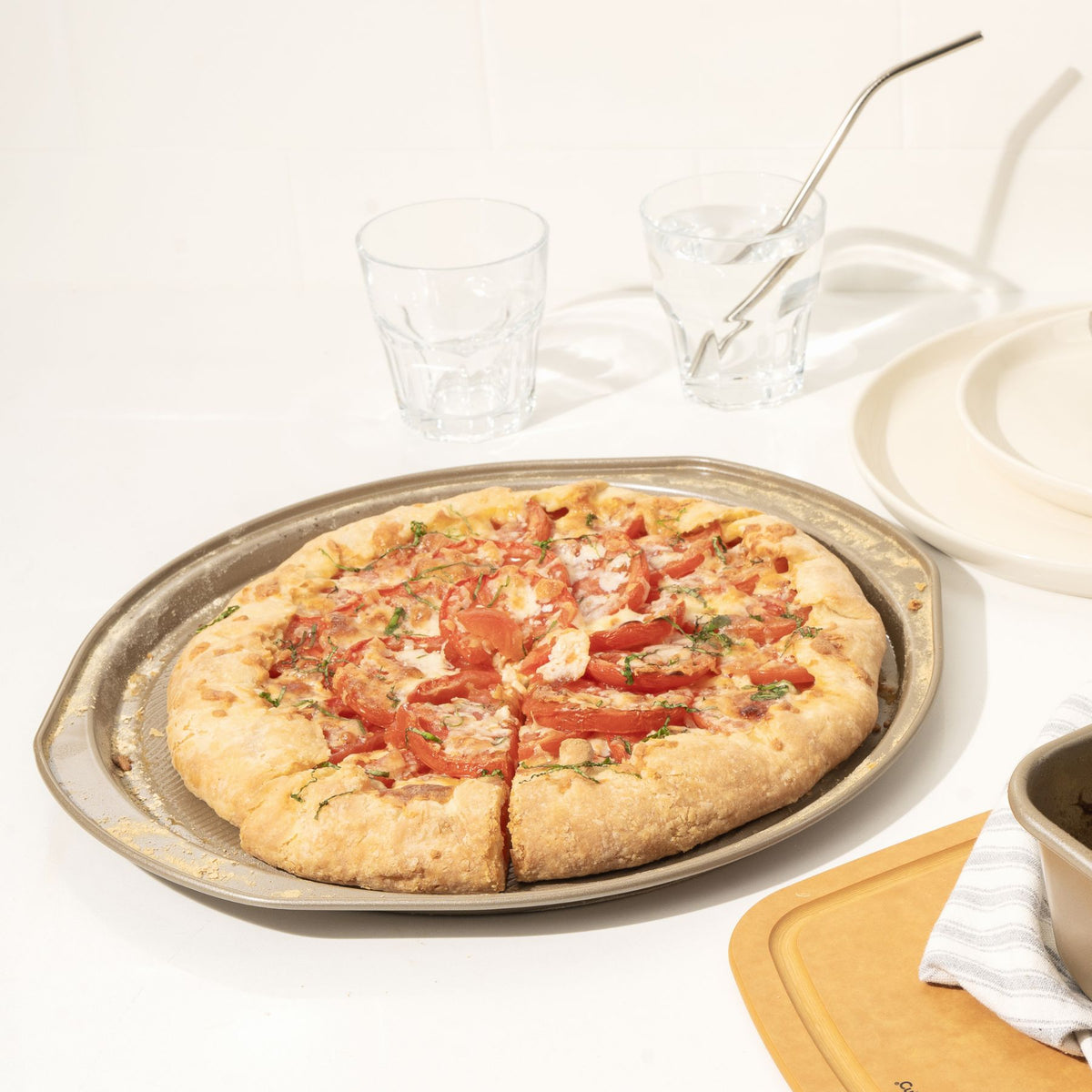 Cuisipro - 13" Carbon Steel Pizza Pan - 746274