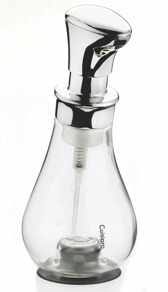 Cuisipro - 13.2 Oz Chrome Foam Pump Dispenser (390 ml) - 83758000