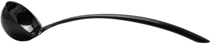 Cuisipro - 14" Black Tempo Noir Mirror Finished Ladle - 7112601 - DISCONTINUED