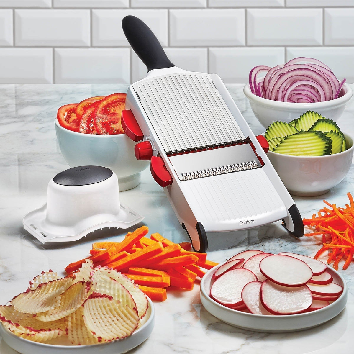 Cuisipro - 14" x 4" SGT Handheld Mandoliner Slicer - 747199