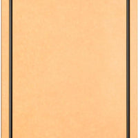 Cuisipro - 16" x 11" Natural/Slate Fibre Wood Silicone Feet Cutting Board - 74791600