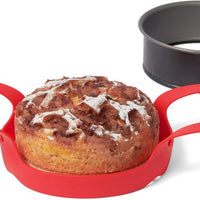 Cuisipro - 19.75"x7.88"x1.13" Silicone Red Cooking & Baking Sling - 74792205