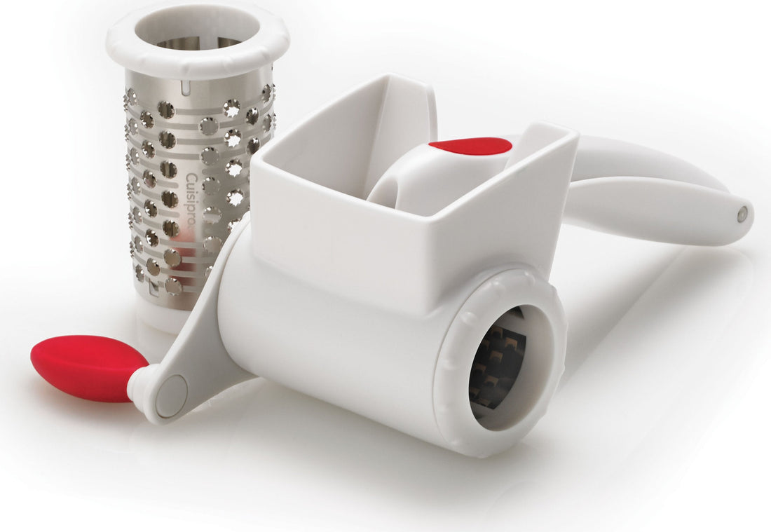 Cuisipro - 2 Blade White SGT Rotary Grater - 74679001