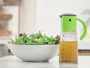 Cuisipro - 300 ml Green Glass Oil & Vinegar Dispenser - 74783204