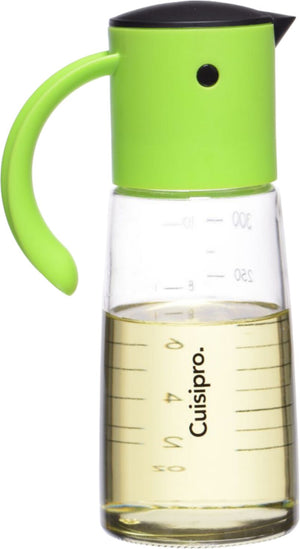 Cuisipro - 300 ml Green Glass Oil & Vinegar Dispenser - 74783204