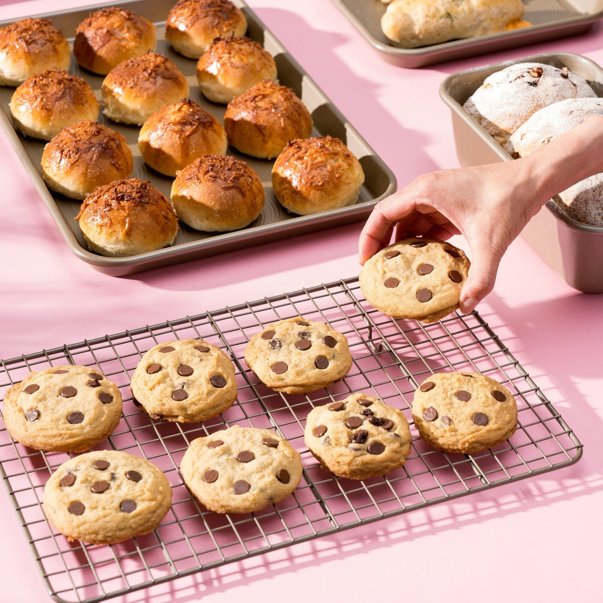Cuisipro - 36" x 23.5" Carbon Steel Cooling Rack - 746282