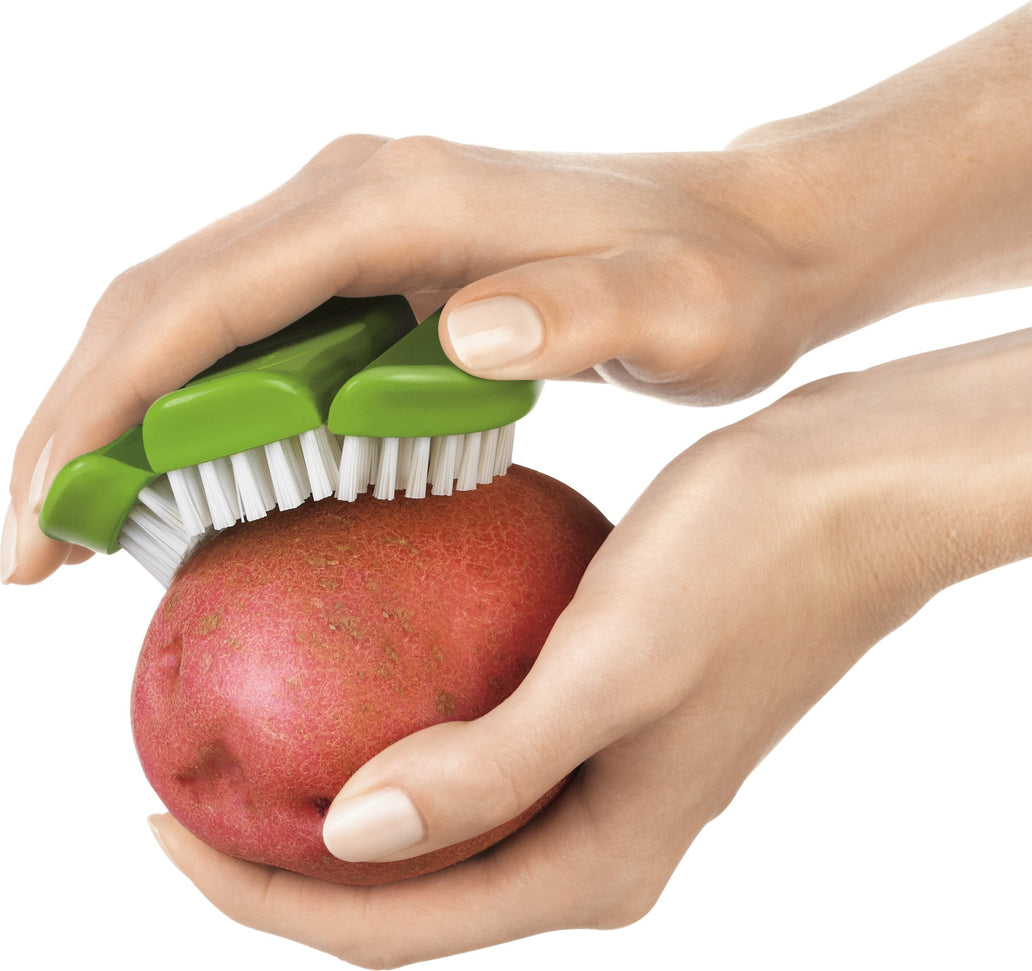 Cuisipro - 3.5" Plastic Green Vegetable Cleaning Brush - 747313