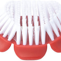 Cuisipro - 3.5" Plastic Red Soft Vegetable Cleaning Brush - 74731305
