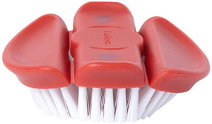Cuisipro - 3.5" Plastic Red Soft Vegetable Cleaning Brush - 74731305