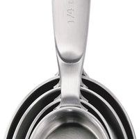 Cuisipro - 4 PC Stainless Steel Measuring Cups - 747141