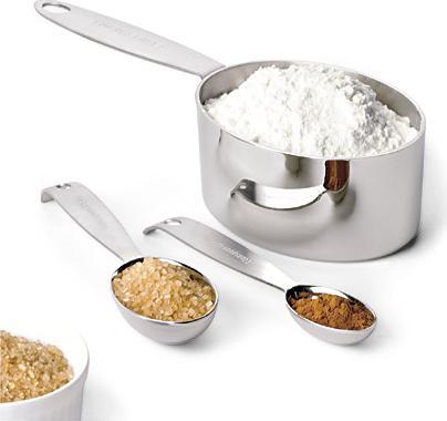 Cuisipro - 4 PC Stainless Steel Measuring Cups - 747141