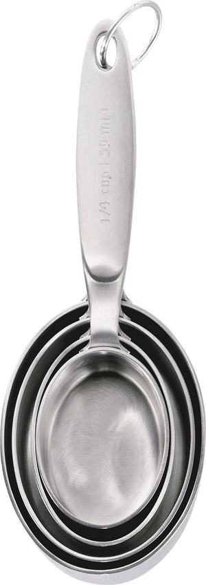 Cuisipro - 4 PC Stainless Steel Measuring Cups - 747141